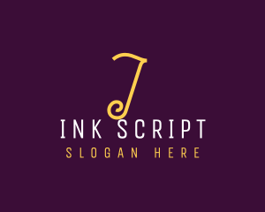 Cursive Script Company logo design