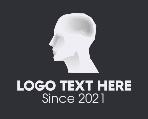 Group Therapy - Human Stone Sculpture logo design