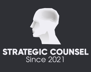 Counsel - Human Stone Sculpture logo design