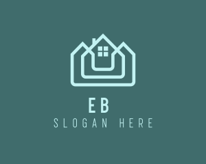 Apartment - House Structure Unit logo design