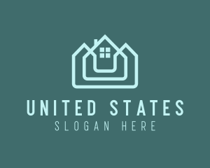 House Structure Unit  logo design