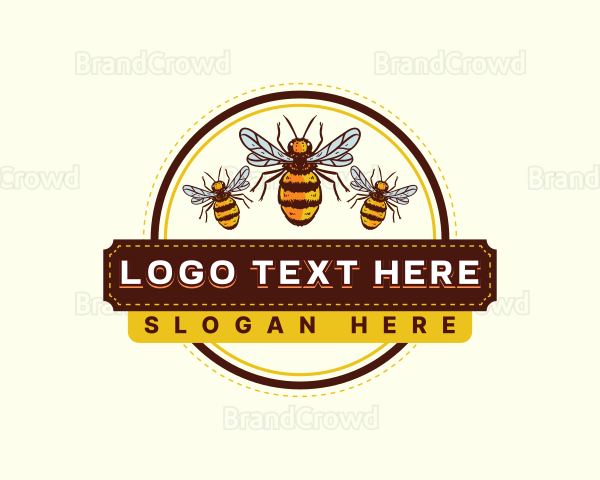 Bee Farm Bumblebee Logo