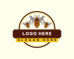 Bee Farm Bumblebee Logo