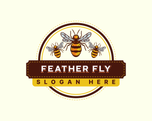 Bee Farm Bumblebee logo design