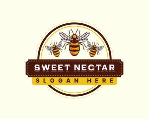 Bee Farm Bumblebee logo design