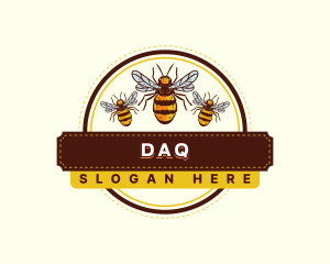 Natural - Bee Farm Bumblebee logo design