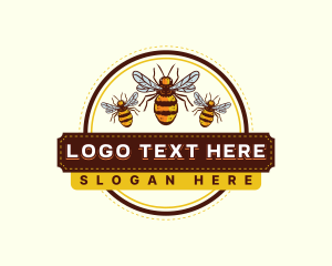 Bee Farm Bumblebee Logo