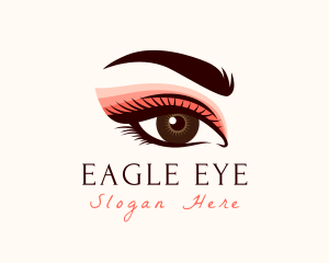 Feminine Eye Makeup logo design