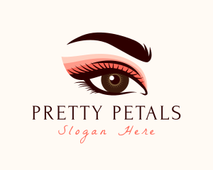 Feminine Eye Makeup logo design