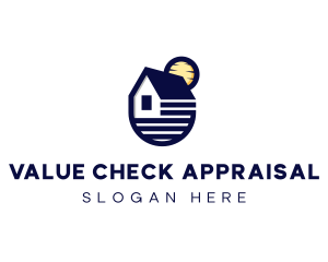 Appraisal - Home Cabin Property logo design