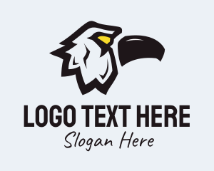 Vulture - Bald Eagle Mascot logo design