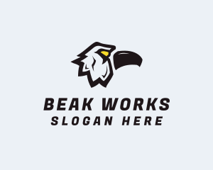 Bald Eagle Bird logo design