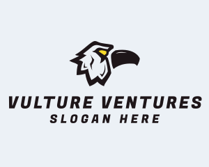 Vulture - Bald Eagle Bird logo design