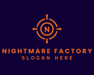 Focus Target Scope logo design