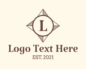 Letter - Direction Compass Letter logo design