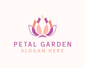 Petal - Lotus Flower Spa logo design