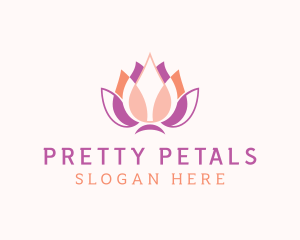 Lotus Flower Spa logo design