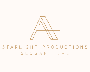 Elegant Letter A Company Logo