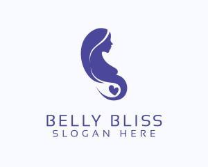 Pregnancy - Motherhood Pregnancy Care logo design