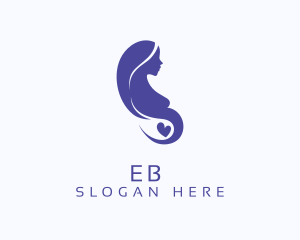 Baby - Motherhood Pregnancy Care logo design