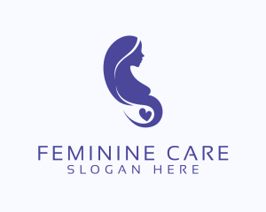 Gynecology - Motherhood Pregnancy Care logo design