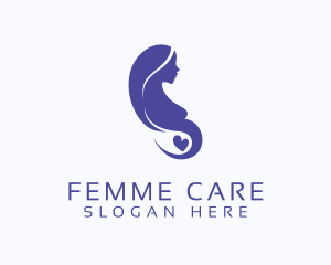 Gynecologist - Motherhood Pregnancy Care logo design