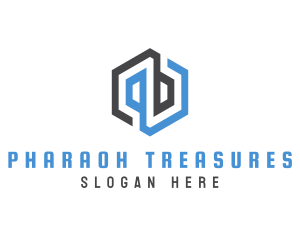 Industrial Hexagon Business logo design