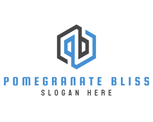 Industrial Hexagon Business logo design