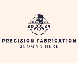 Fabrication - Welding Mask Fabrication logo design