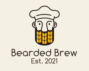 Wheat Beard Baker logo design