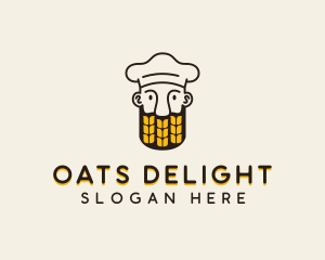 Wheat Beard Baker logo design