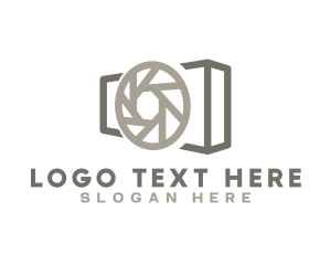 Lens - Shutter Lens Photography logo design