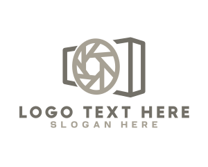 Blogging - Shutter Lens Photography logo design