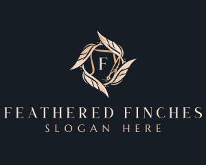 Quill Pen Feather logo design