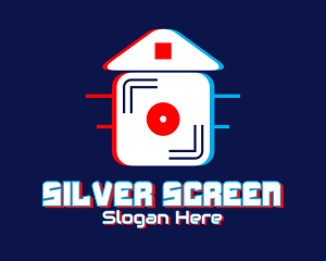 Electronics - Glitch House Music logo design