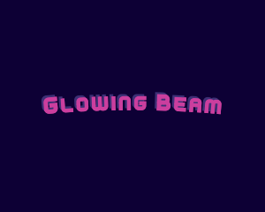 Retro Neon Club logo design