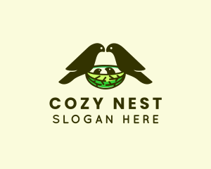 Nest - Wildlife Bird Nest logo design