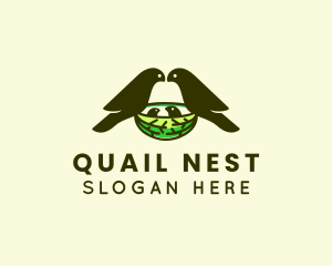 Wildlife Bird Nest  logo design