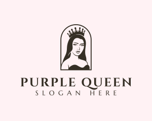 Female Beauty Queen logo design