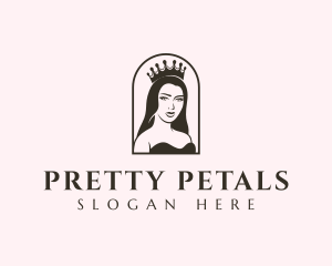 Female Beauty Queen logo design