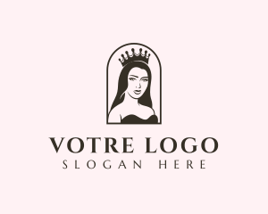 Event - Female Beauty Queen logo design