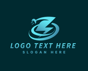 Flash LIghtning Plug Logo