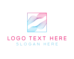 Creative Agency - Generic Wave Company logo design