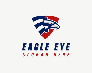 American Eagle Shield logo design