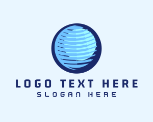 International - Global Tech Company logo design