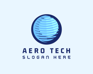 Global Tech Company logo design