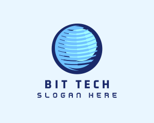 Global Tech Company logo design