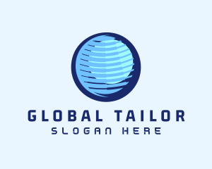 Global Tech Company logo design