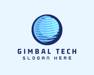 Global Tech Company logo design