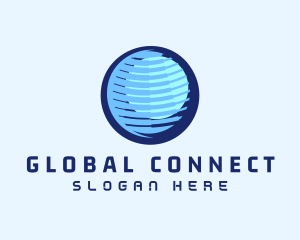 Global - Global Tech Company logo design